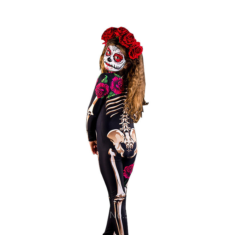 Scary Skeleton Skeleton Bodysuit