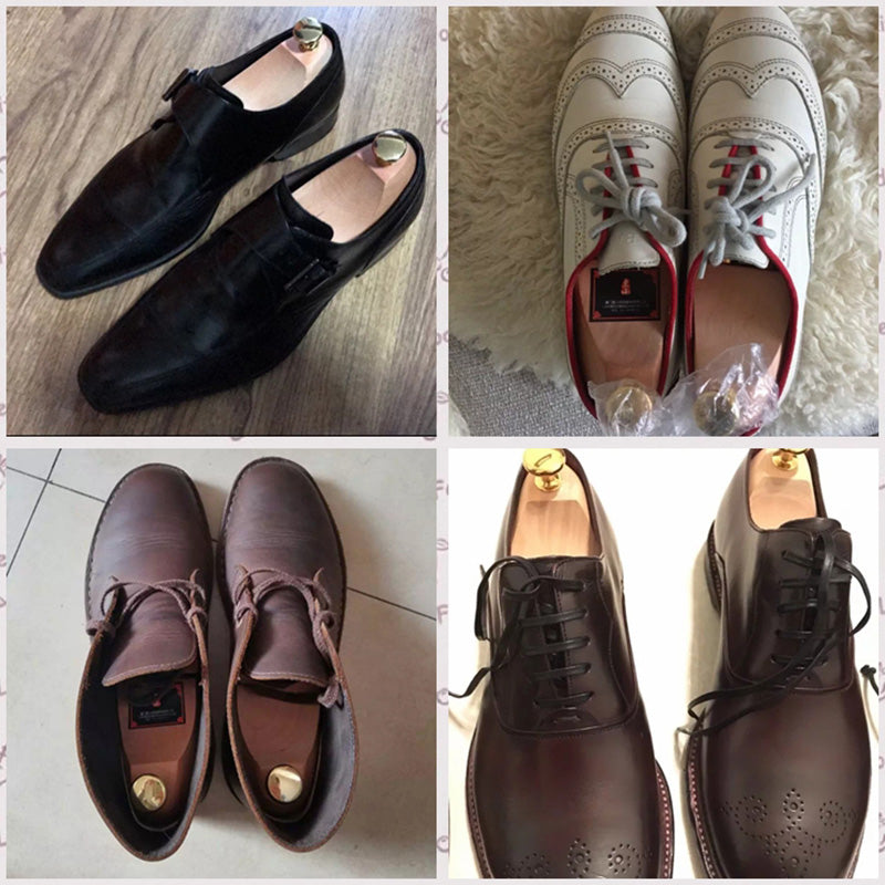 Solid wood shoe last