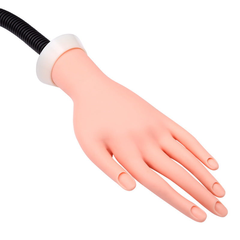 Manicure with arm active hand