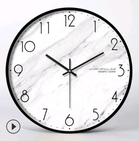 Nordisk vægur stue personlighed kreativ mode moderne minimalistisk ur lydløs hjem soveværelse europæisk kunst ur