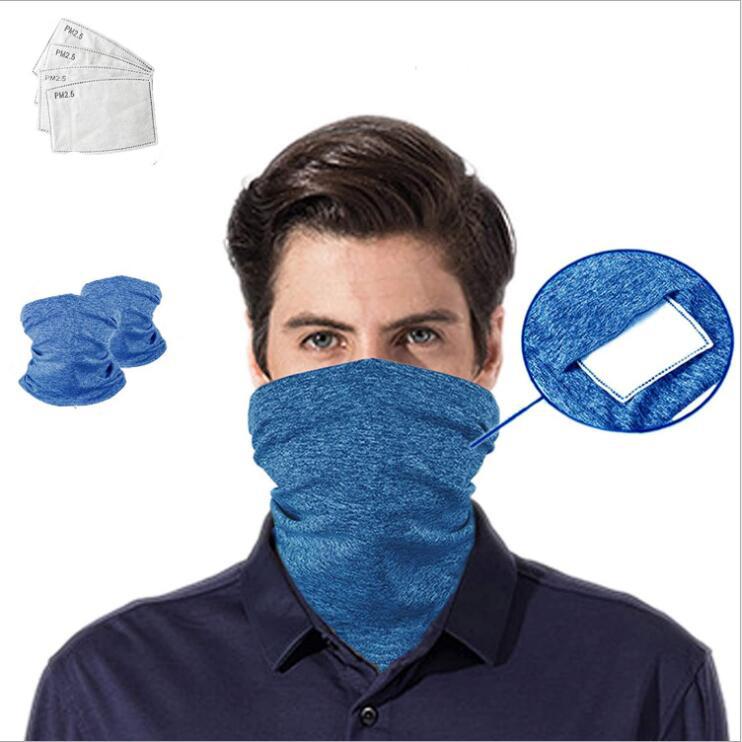Replaceable filter chip scarf