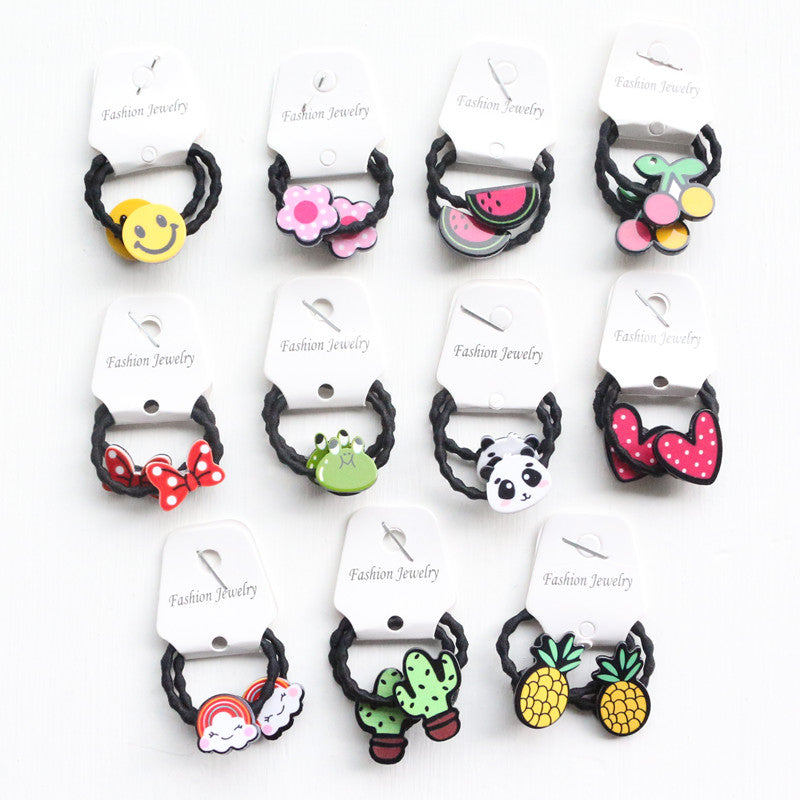 Cute cartoon resin headdress