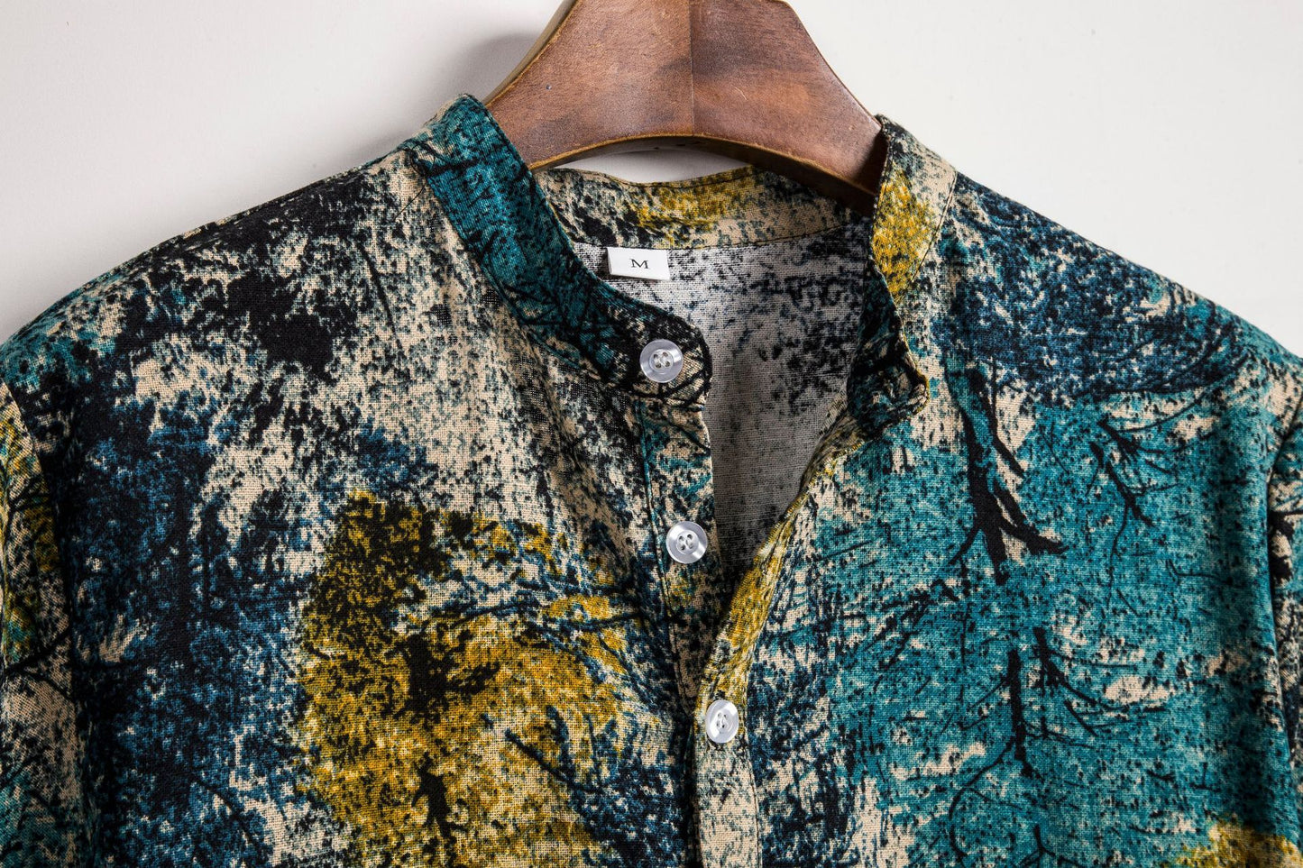 Men's Floral Short Sleeve Shirt