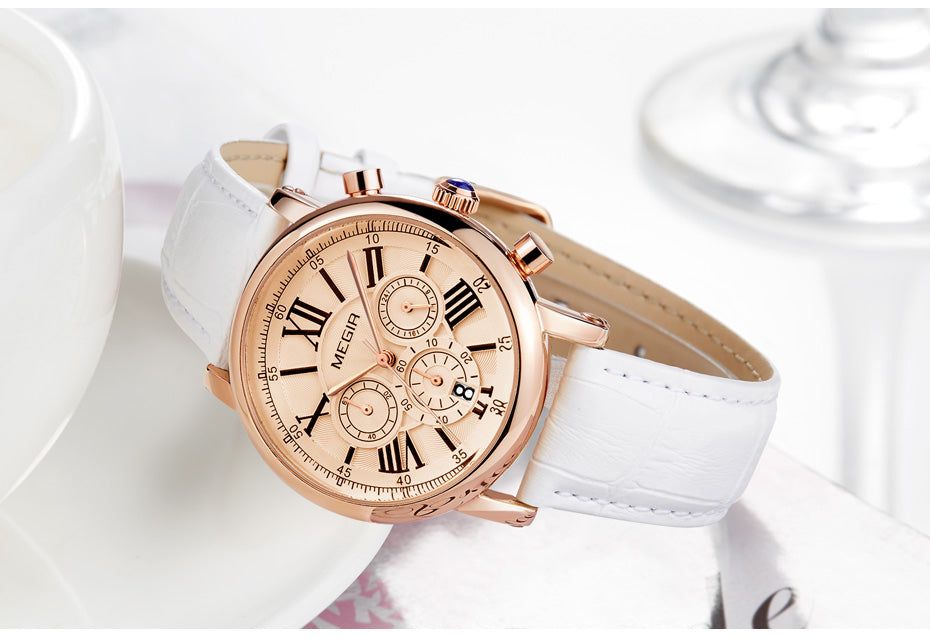Multifunctional Chrono Women's Watch
