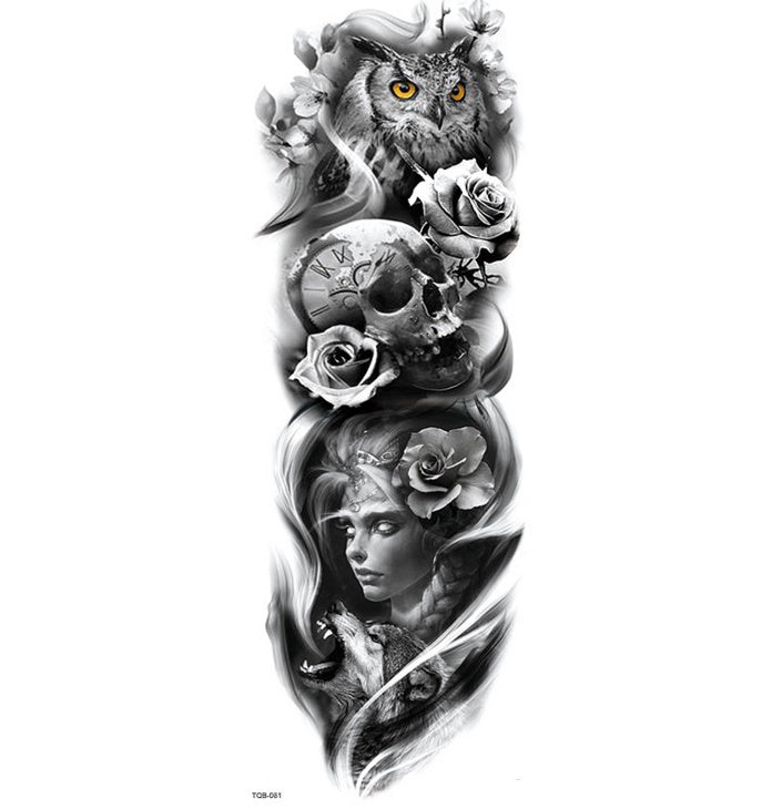 Full arm full arm waterproof tattoo sticker