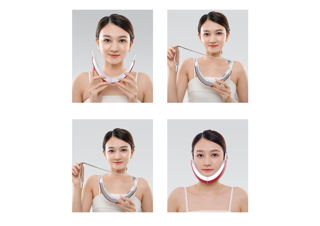 The same lazy instrument for firming cheeks