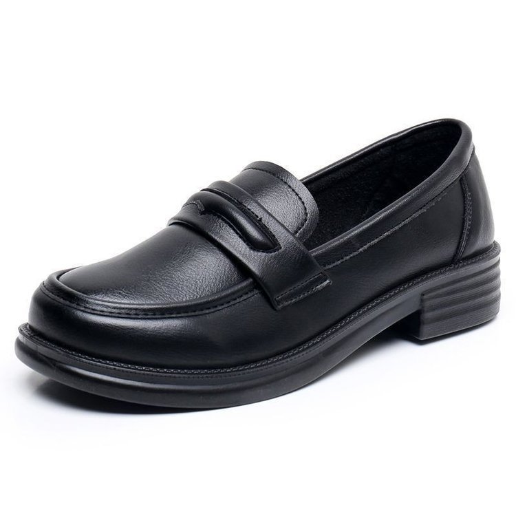 Soft-soled Non-slip Flat Soft-leather Loafersslip-on Style