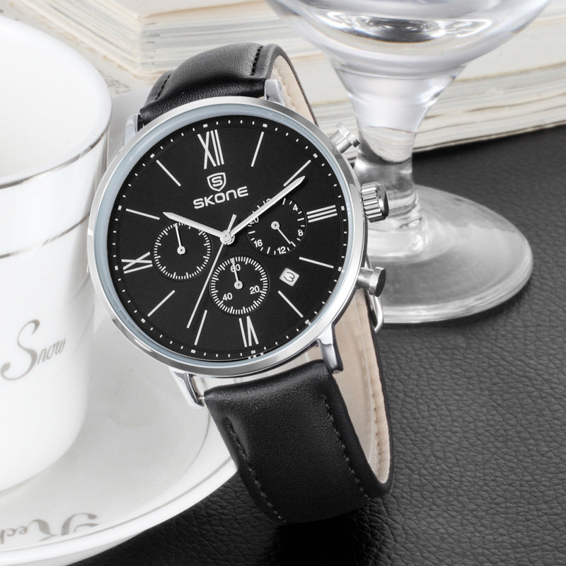 Space-time simple student belt waterproof watch