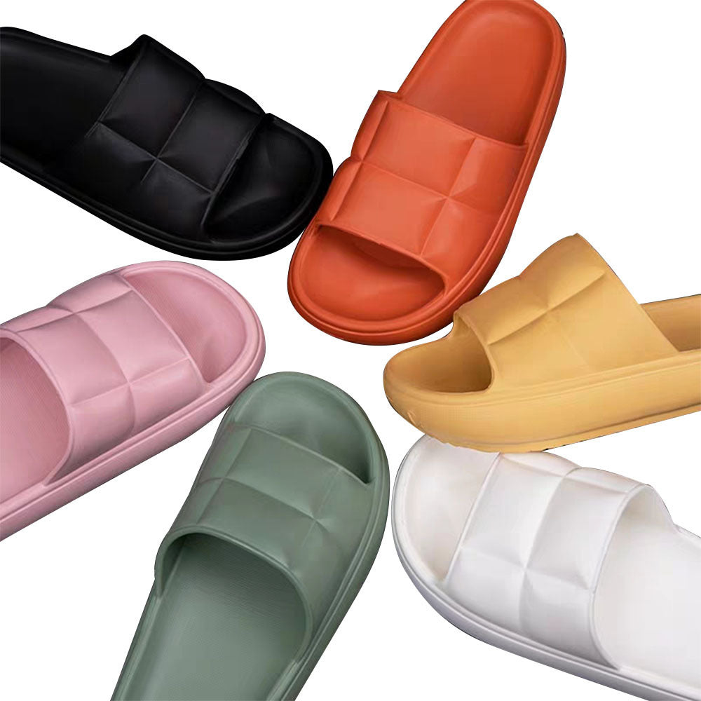 Women's thick-soled summer indoor soft-soled slippers