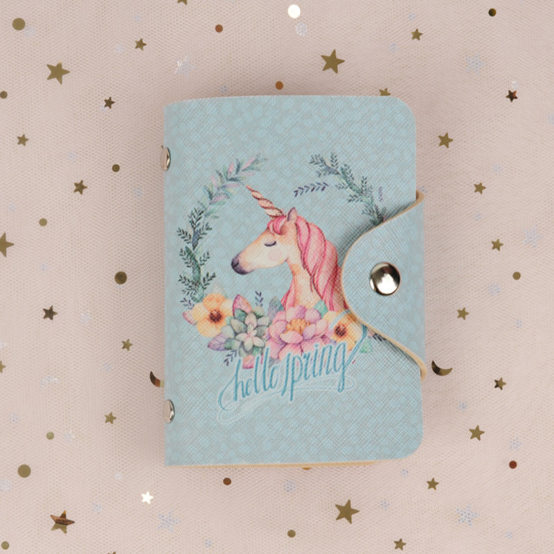 Multi-card color printing cartoon female card package