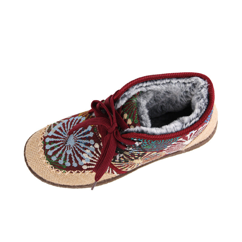 Women's Winter Cloth Shoes Non-slip