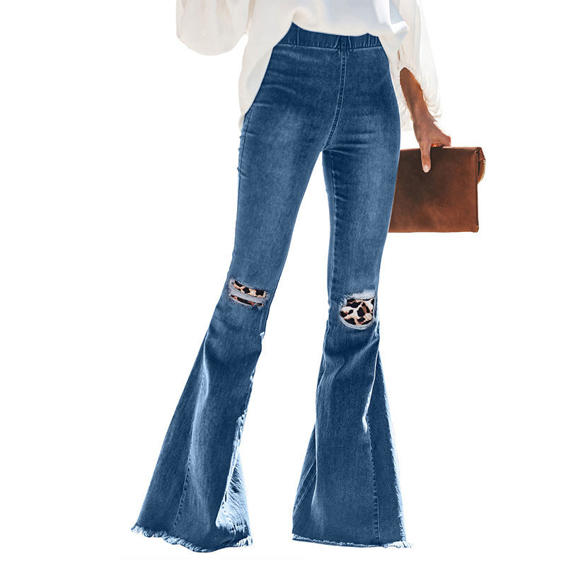 European And American Women's Skinny All-Match Trousers Jeans