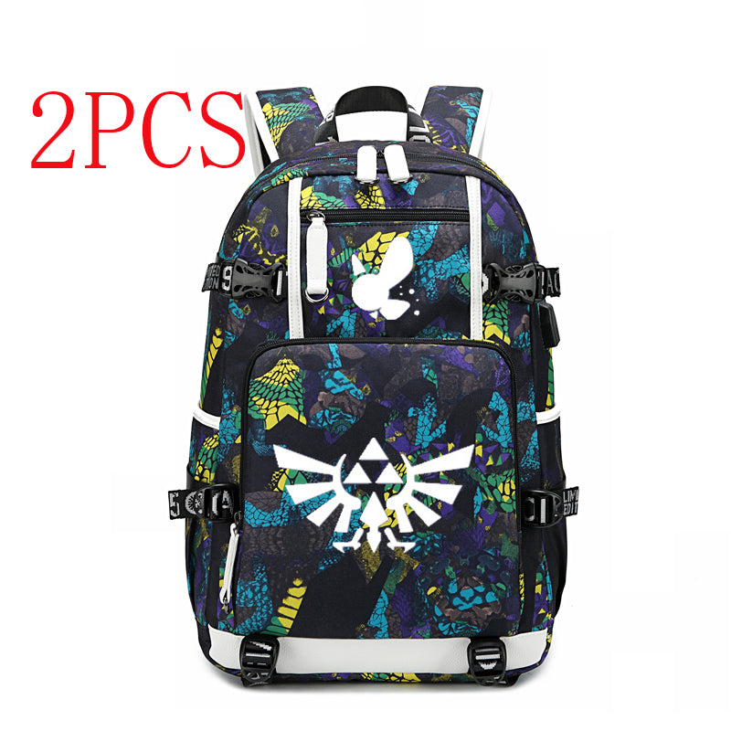 Zelda legend print bag