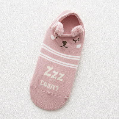 Cartoon cute cotton female socks