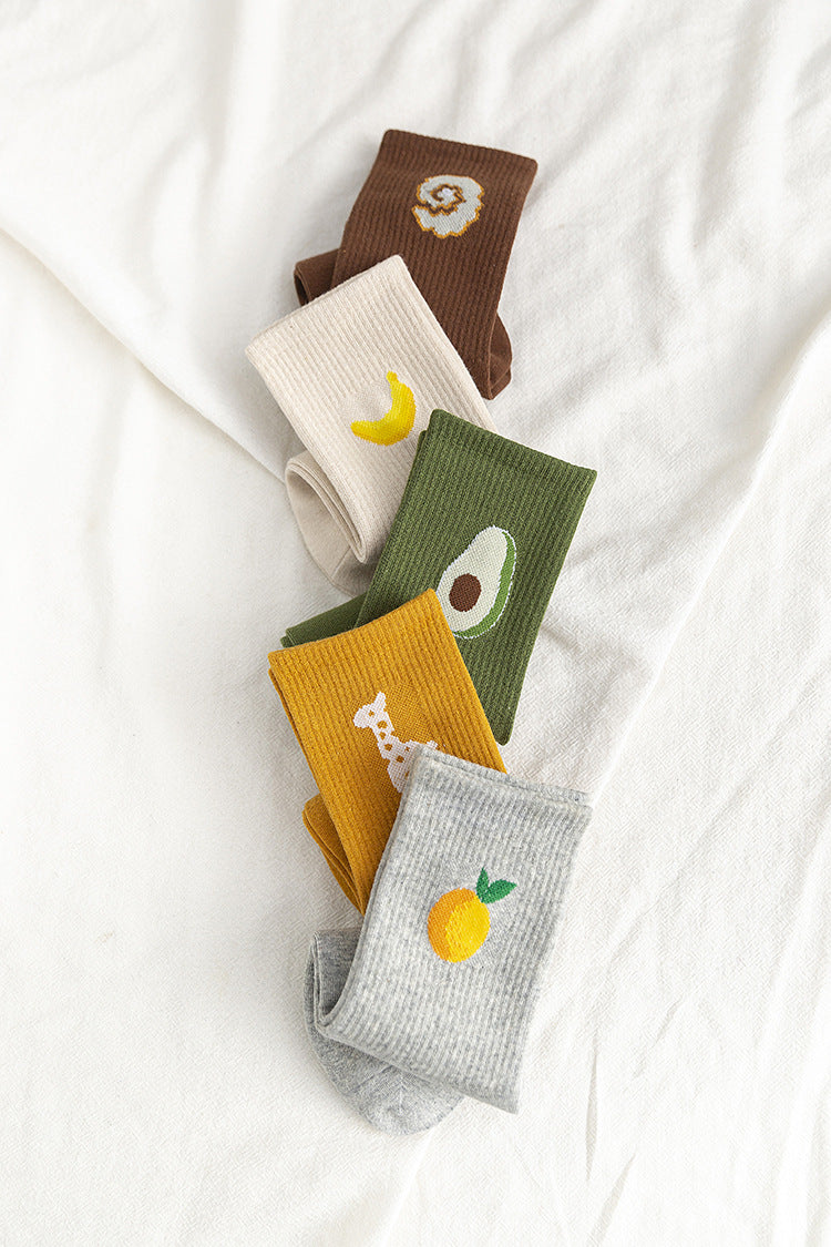 Fruit pile socks