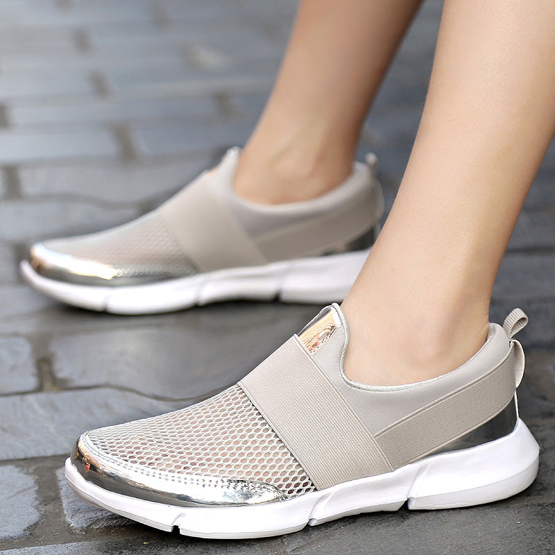 Breathable mesh casual women's shoes