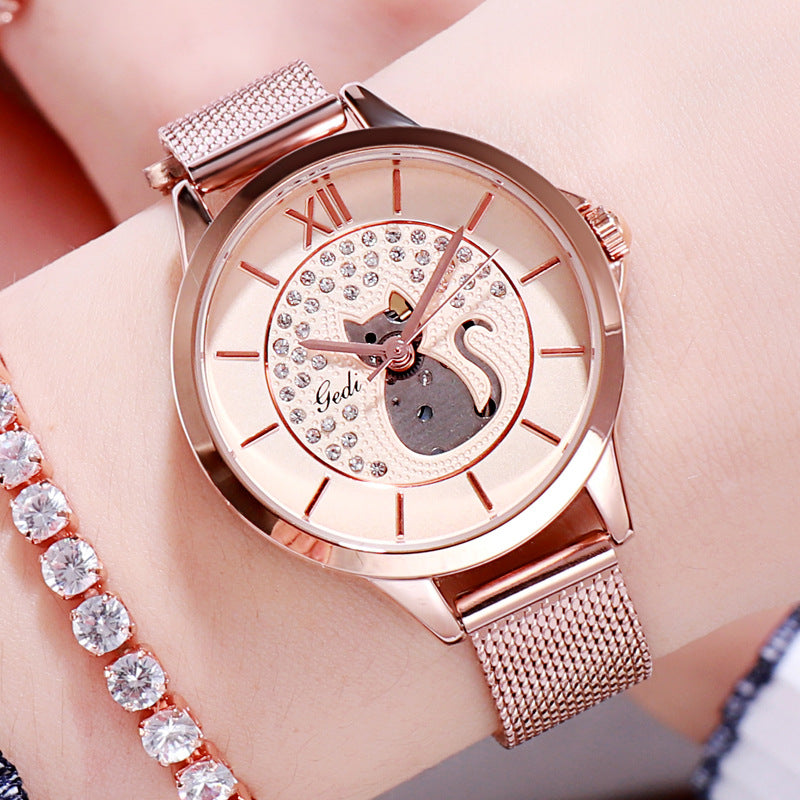 New cat diamond student watch