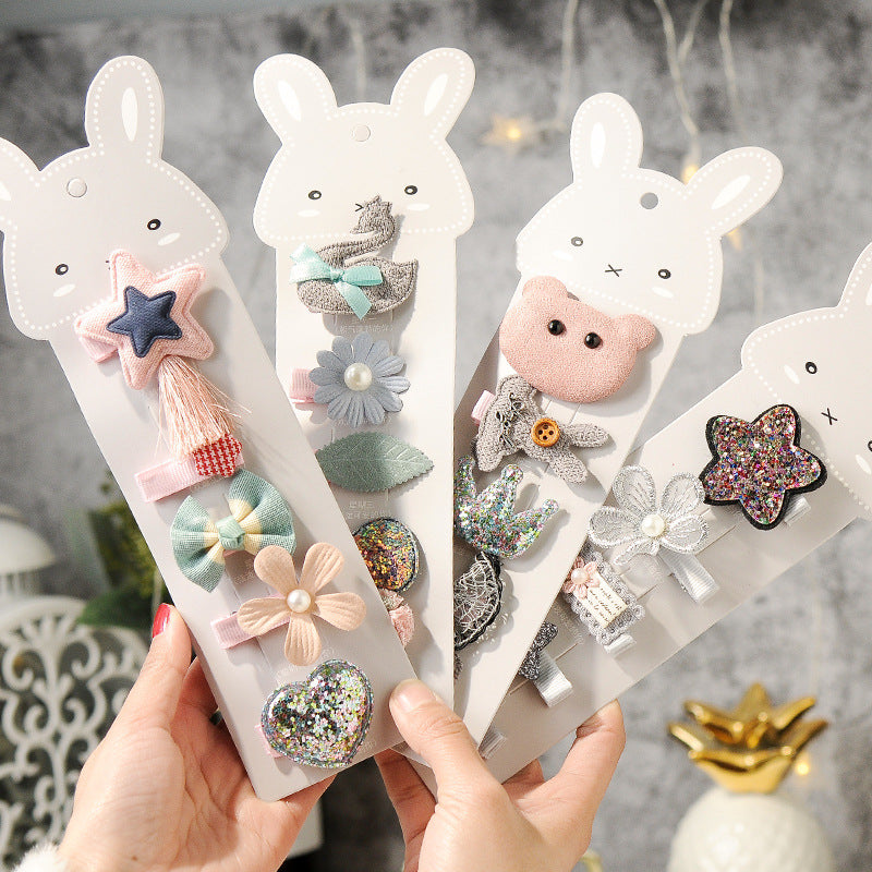 Children's small hairpin crown headdress