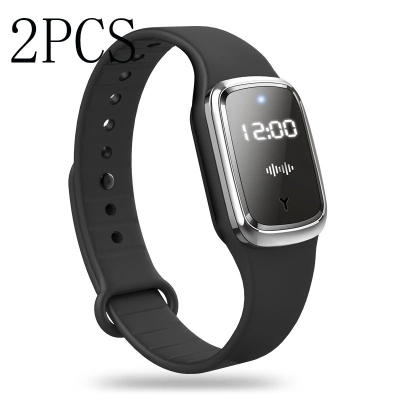 M2 Ultrasonic Mosquito Repellent Bracelet Watch