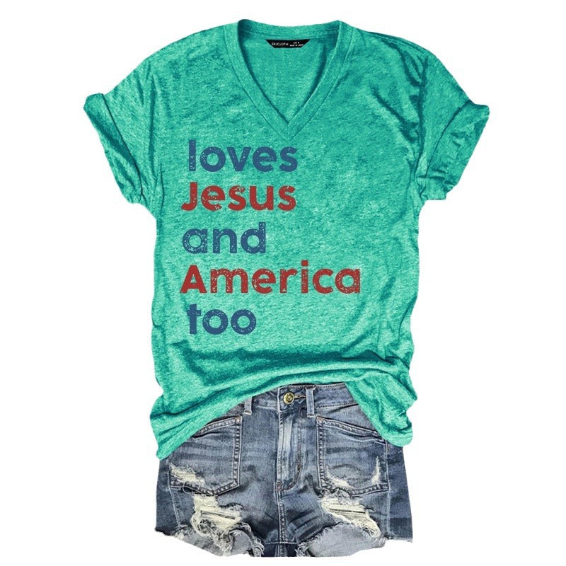 Trade Casual All-match Short-sleeved Women's Blouse