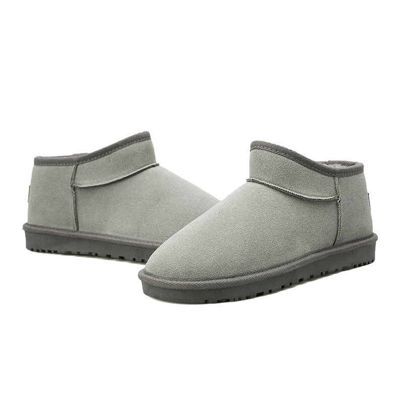 High-top Cotton Plus Velvet Warm Male Old Beijing Cotton Shoes