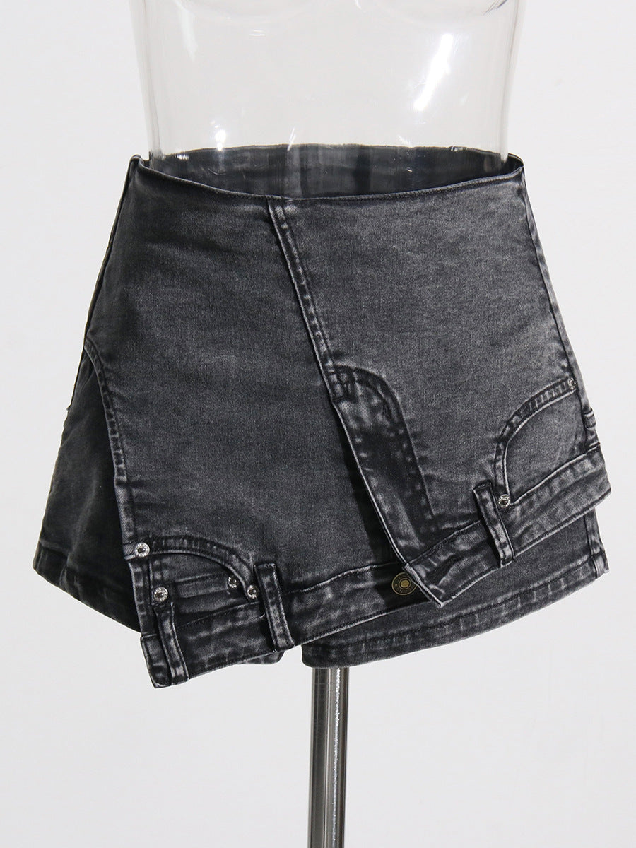 Personlige Denim Shorts til Kvinder