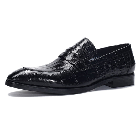 Business Set Foot Men's Cowhide Leather Shoes