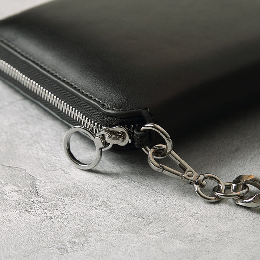 transparent chain portable crossbody ladies square bag