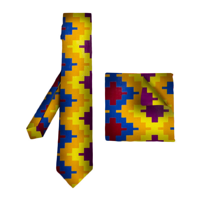 Two-piece men's tie