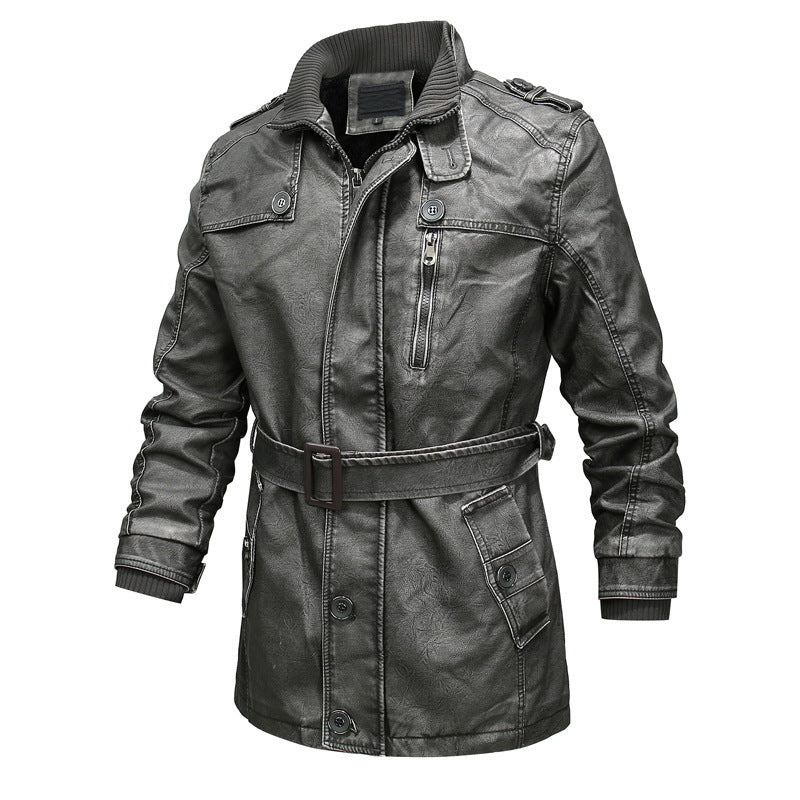 Fashion outdoor motorcycle PU leather jacket