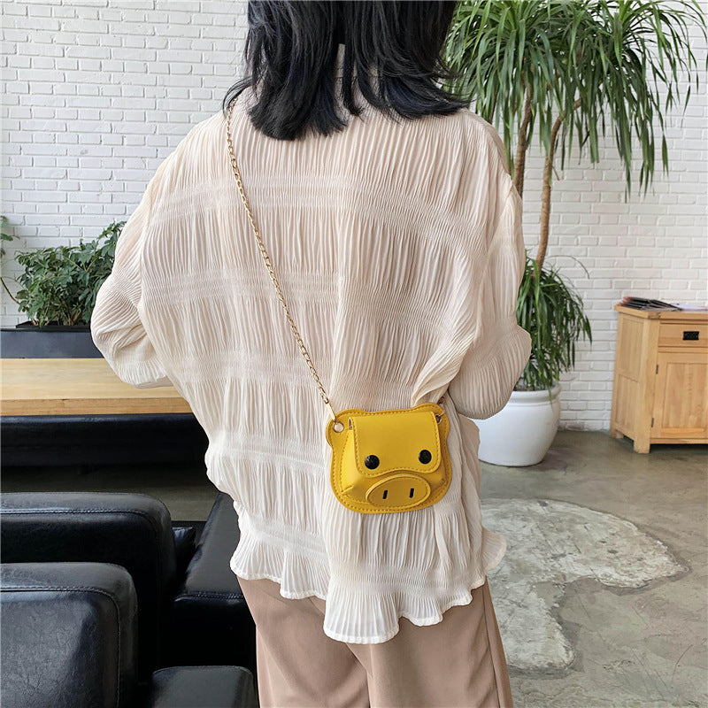 Crossbody Bag Personalized Piggy Chain Shoulder Bag