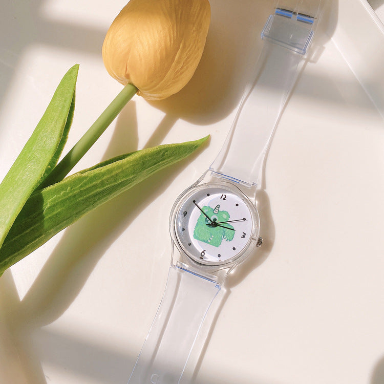 Simple Japanese analog watch for children