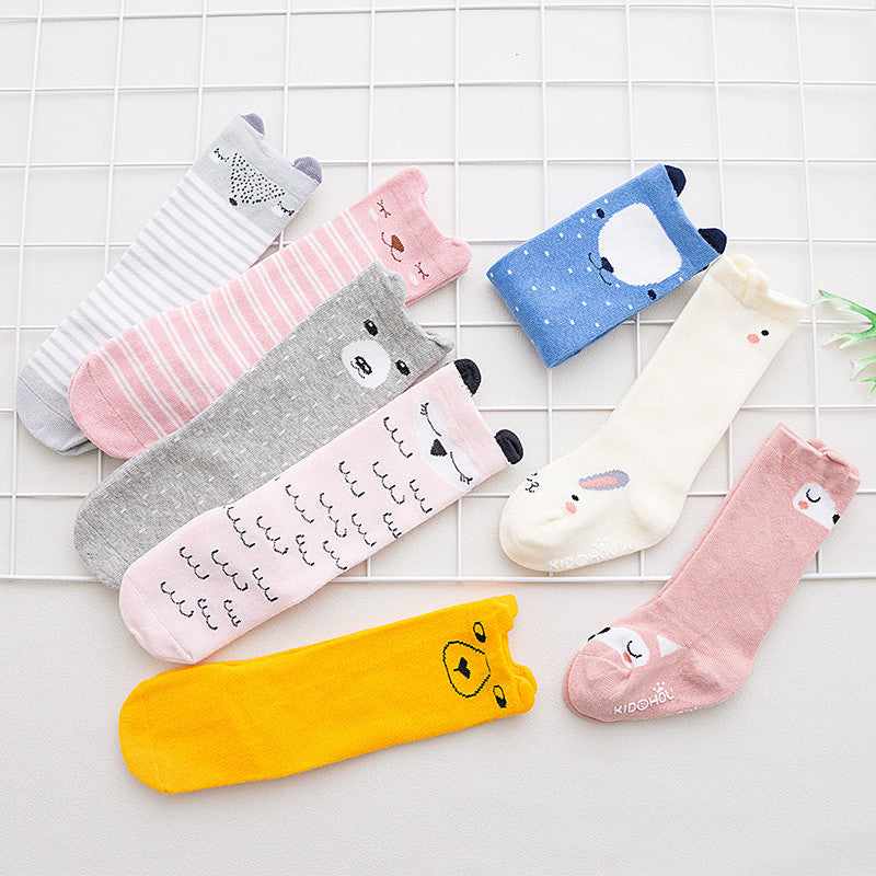 Baby Socks Non-slip Glue Dispensing Stereo