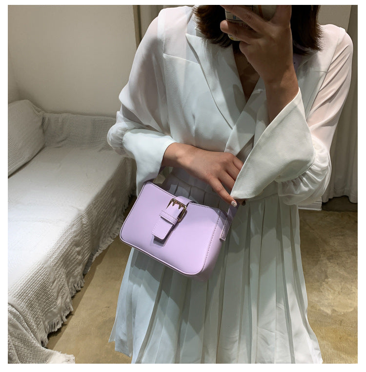 Fashion simple shoulder bag
