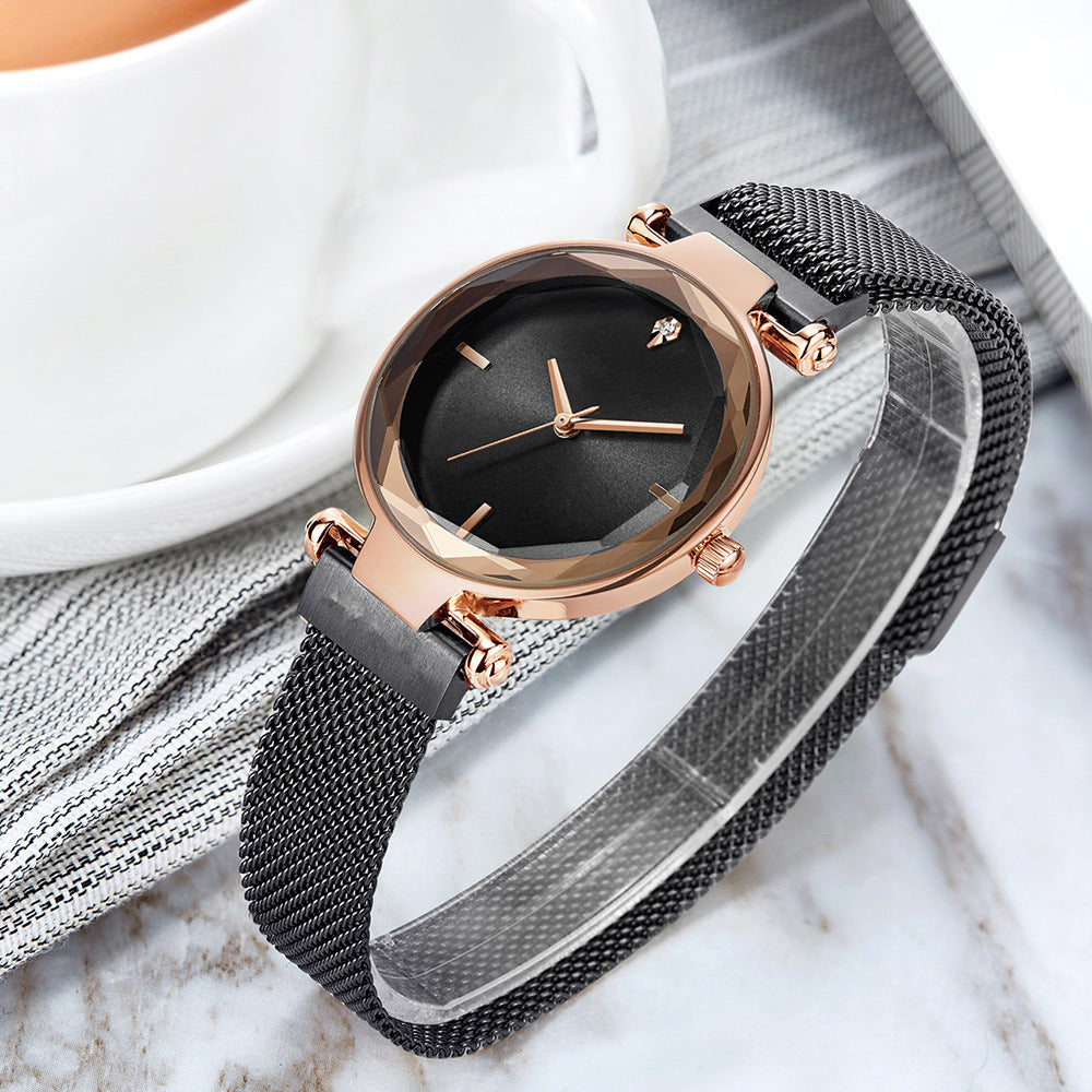 Ladies Fashion Mesh Band Quartz Watch