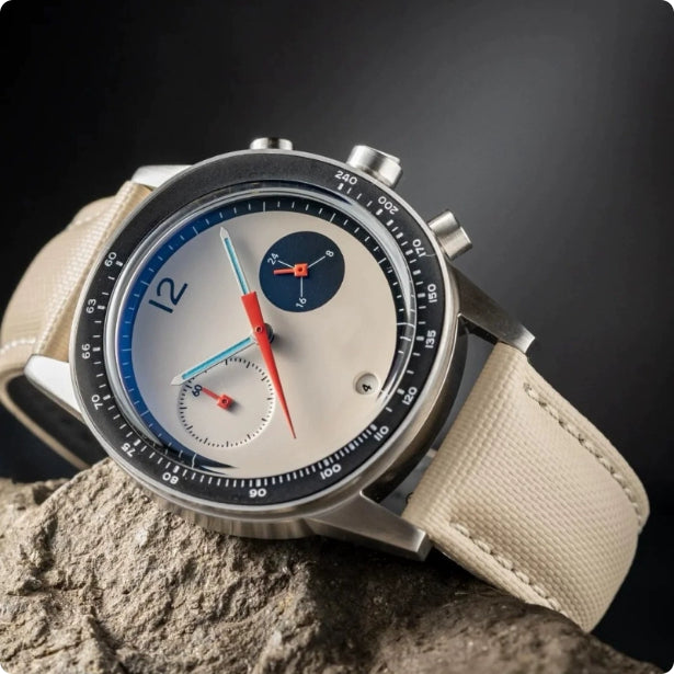 Men's Business And Leisure Business 6-pin Quartz Belt Watch
