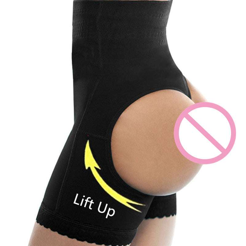 Women's high waist belly pants