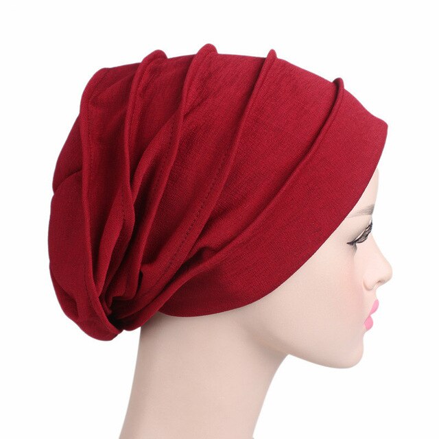 New thick elastic cotton hood