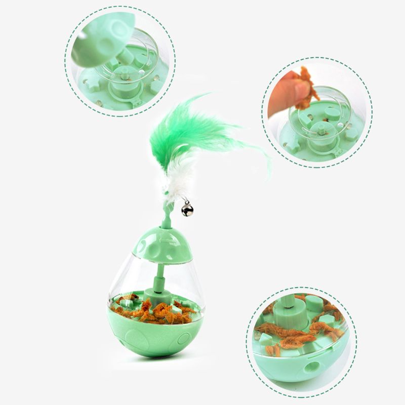 Tumbler led light cat toy