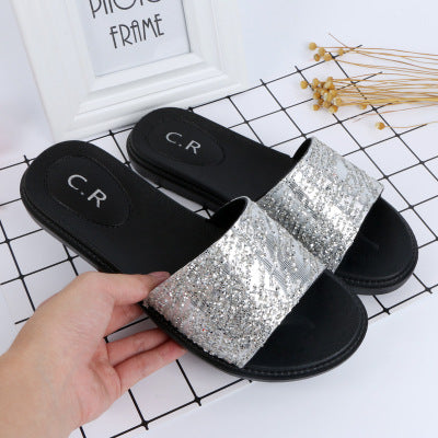 Round head flat bottom sequined rivet anti-slip drag