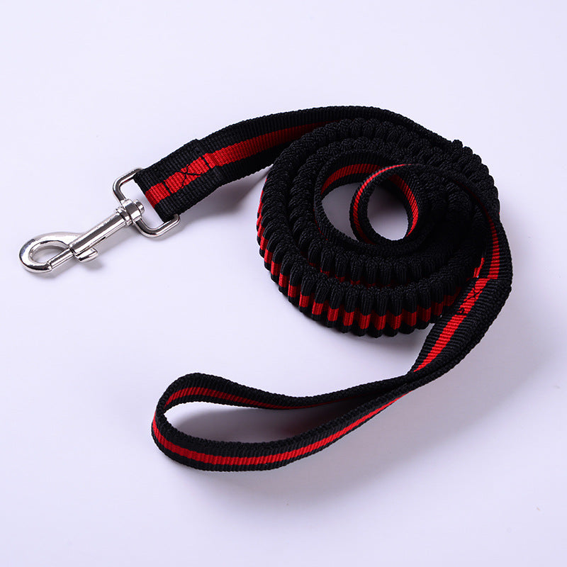 New outdoor dog elastic traction rope