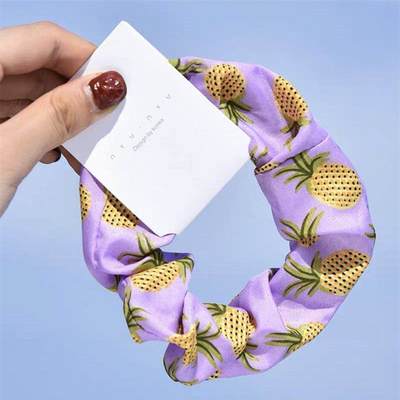 Fat Intestine Hair Rope Wind Sweet Headwear