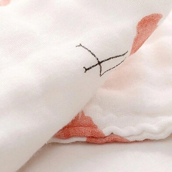 Thin Cotton Gauze Triangle Baby Saliva Towel