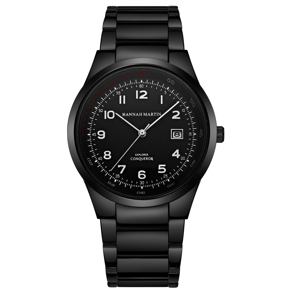 Men's Waterproof Calendar Quartz Watch