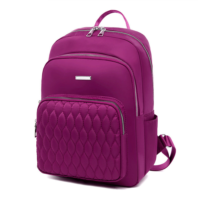 Oxford cloth student school bag large capacity travel backpack