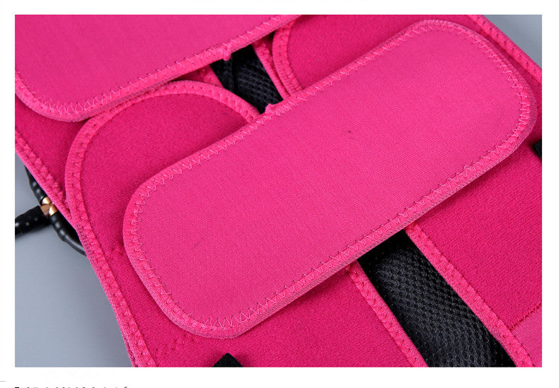 Pneumatic abdomen belt to correct and restore pelvic belt
