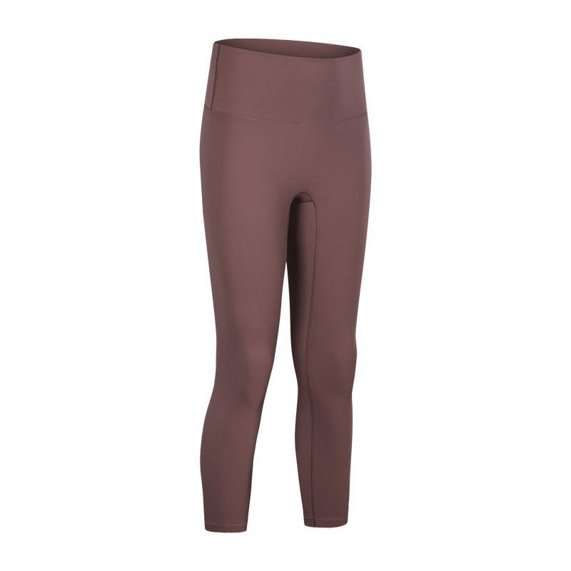 Yoga cropped pants tight sports fitness pants