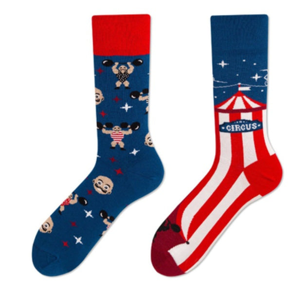 Asymmetric AB socks