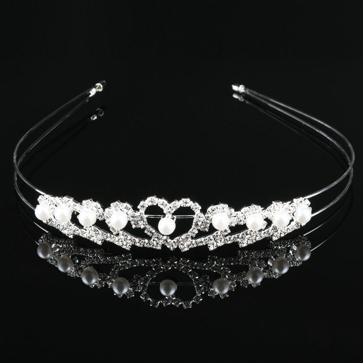 Japanese and Korean brides simple style children's headdress handmade
