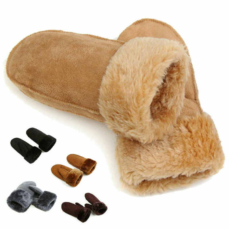 Cold-proof super thick plus velvet waterproof cotton gloves
